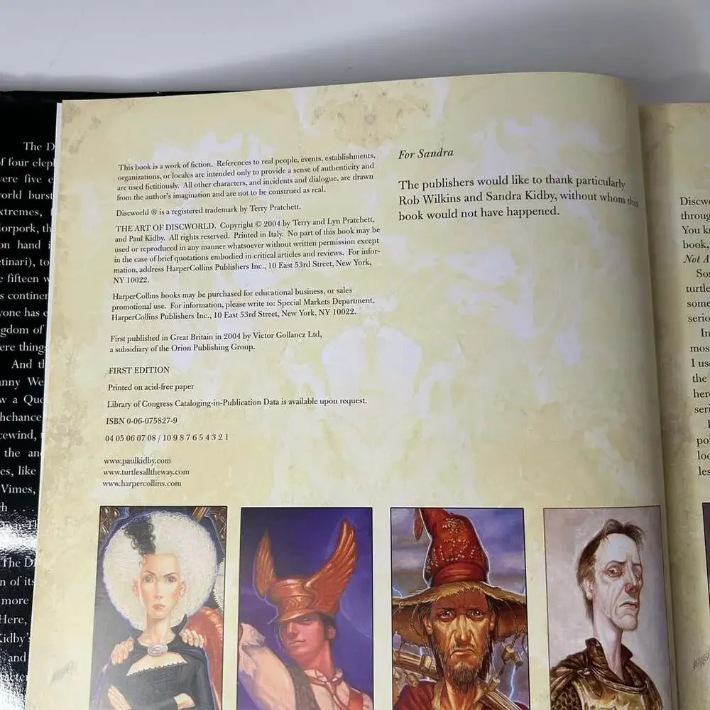 Terry Pratchett first edition